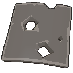 Piece of Perforated Metal